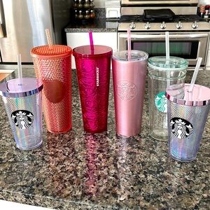 Starbucks tumblers